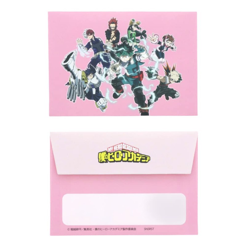 Sunstar Stationery S8905100 My Hero Academia Letter Set, Die Cut