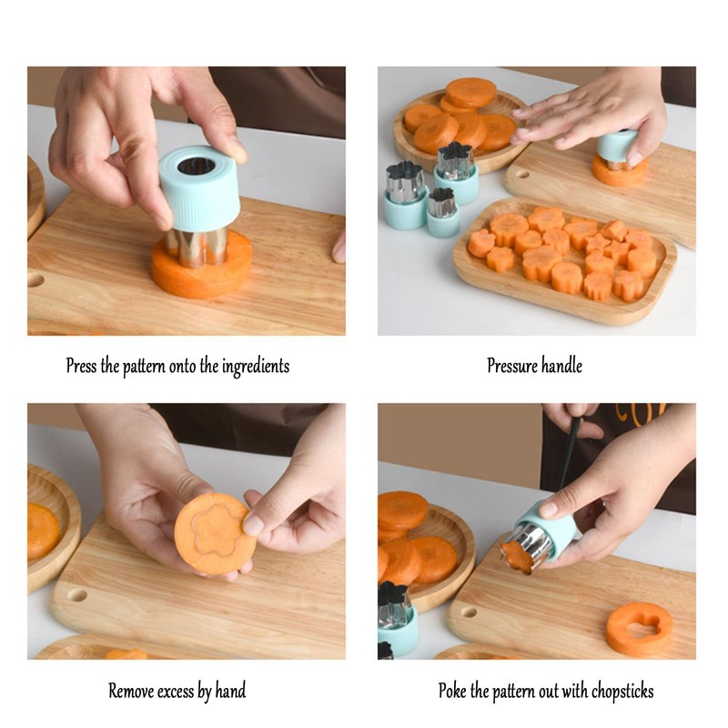 Sandwich Cutter,37 Pcs Kids Lunch Accessories,Bento Box Accessories Including Sandwich