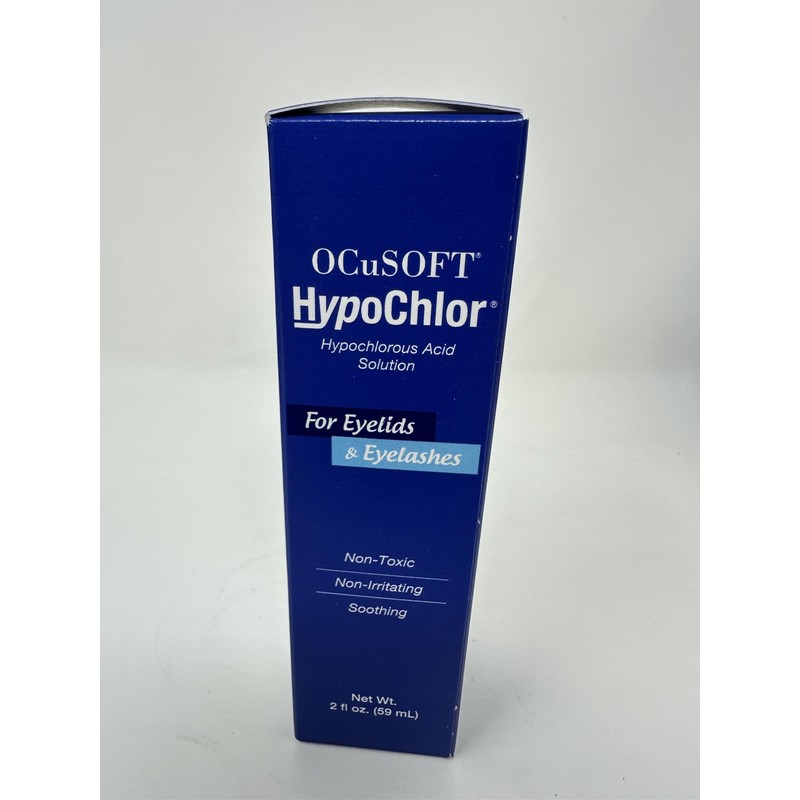 OCuSOFT HypoChlor Solution for Eyelids/Eyelashes, 2oz (2 Pack)