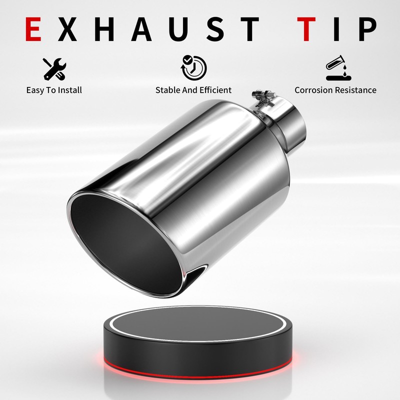 Richeer 5 to 10 inch Exhaust Tip, 5" Inlet 10”