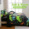 Tasselily 6 Pcs Bed in A Bag Twin Comforter Set