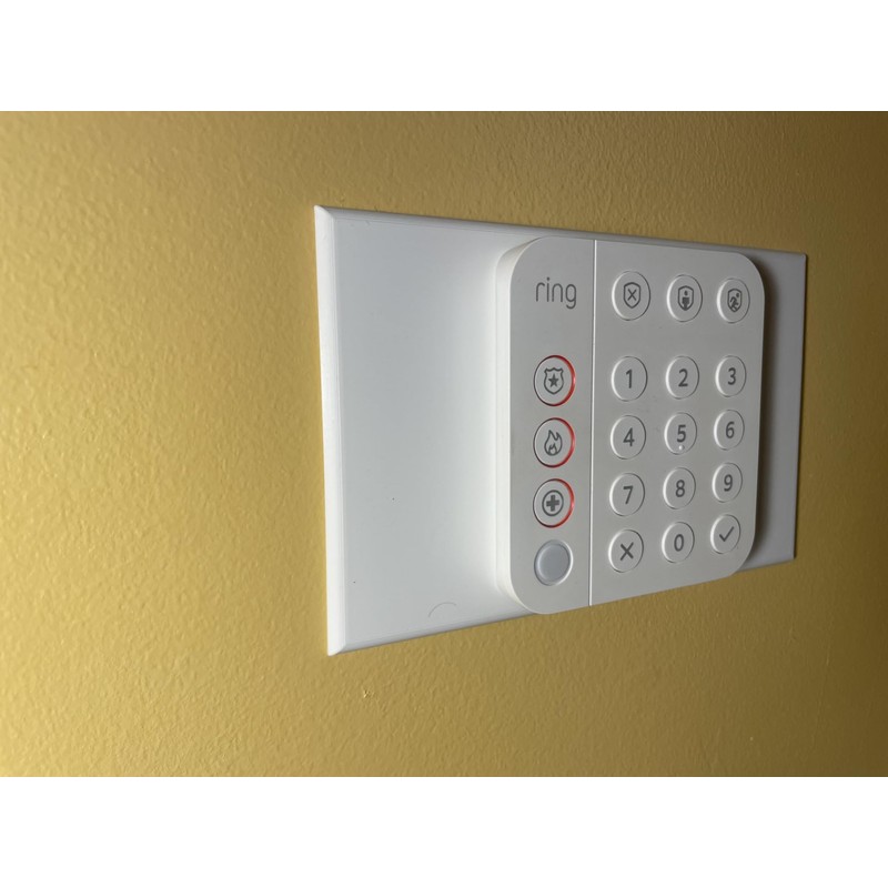 Wall Mounting Plate (Extra Wide) for Ring Alarm Keypad -
