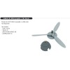 Eduard EDB648255 Brassin 1:48-Bf 109G-6 Propeller kit, Various