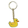 Novel Merk Rubber Ducky - Duck Enamel Keychain with Key