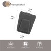 Ompellus Glasses Holder for Car Sun Visor, Multifunctional Leather Eyeglasses
