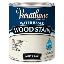 Varathane 384807 Water Based Wood Stain, Quart, White Oak