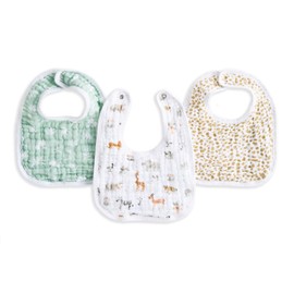 aden + anais essentials giraffe safari 3 pack snap bibs