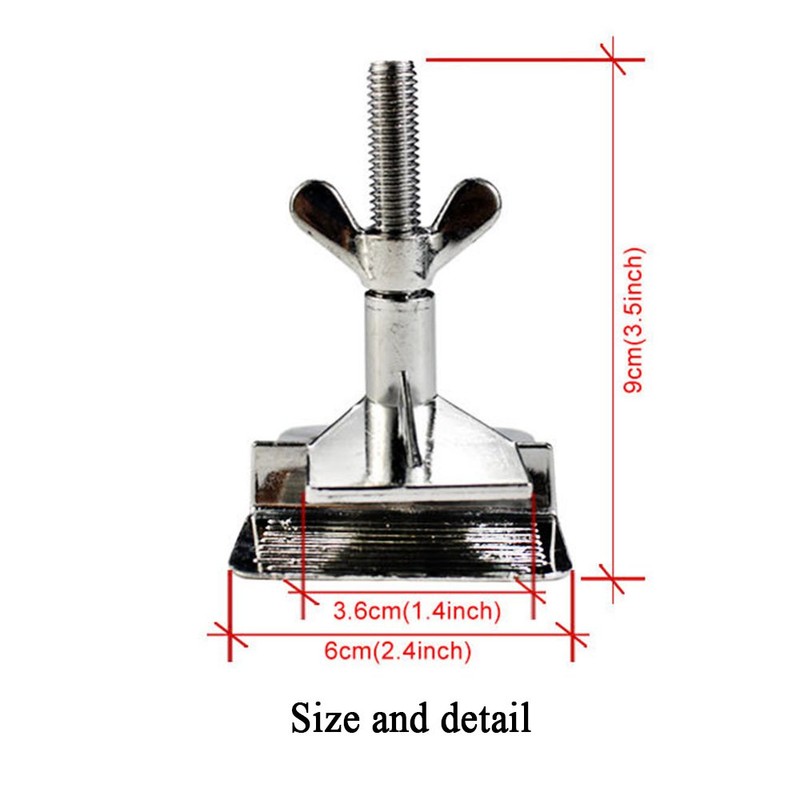 EQUTY BAYMERS 2 Pcs of Silk Screen Printing Hinge Clamps