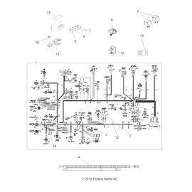 Polaris ATV ATC Fuse, 5 Amp, Genuine OEM Part 4011681, Qty 1