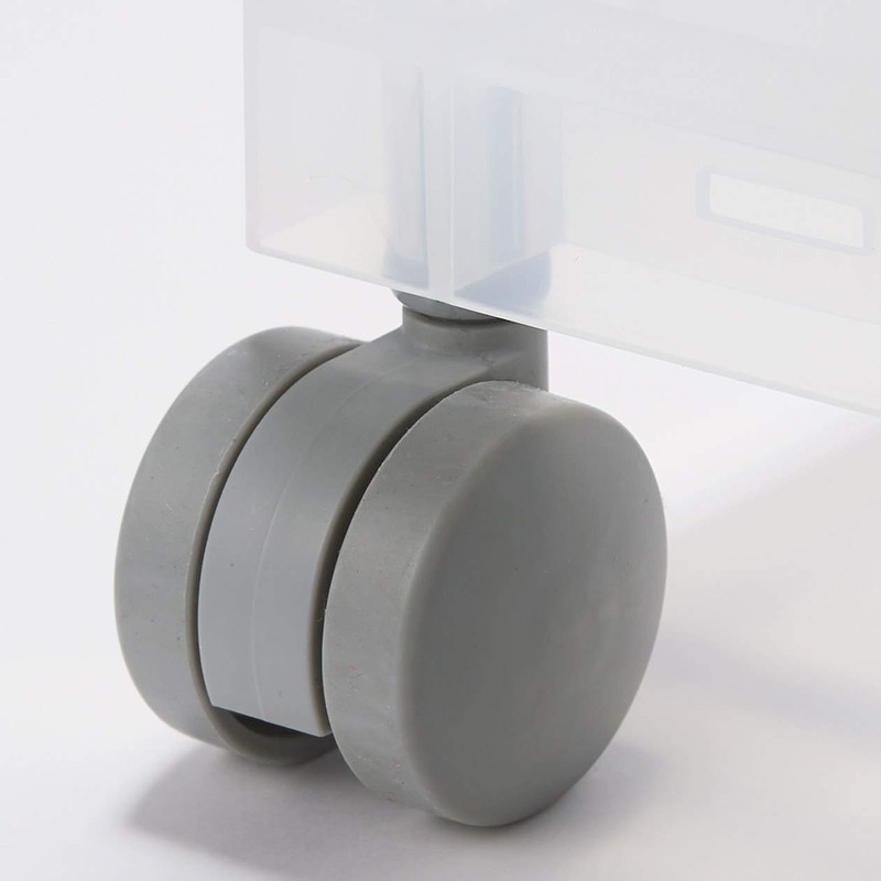 MUJI 15523788 Caster for Polypropylene Storage Case, Set of 4,