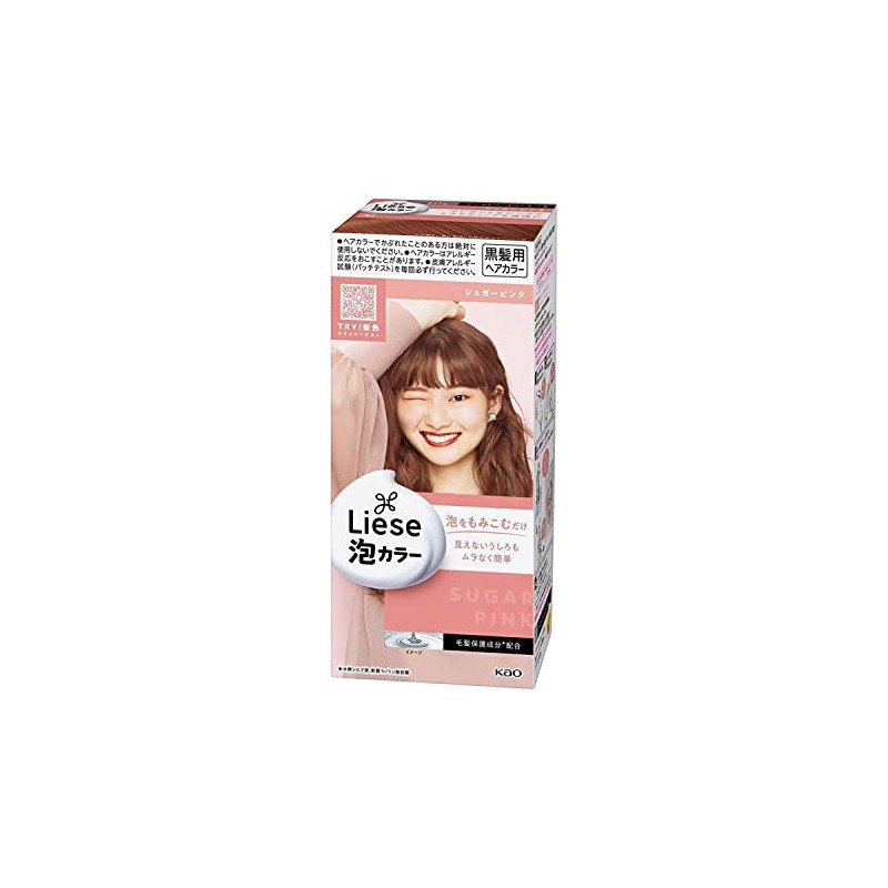 Liese Kao Bubble Hair Color Sugar Pink