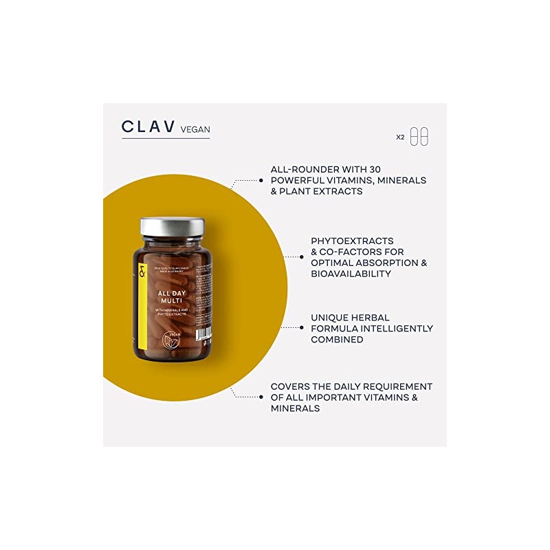 All Day Multi - A-Z Multivitamins and Minerals - 30
