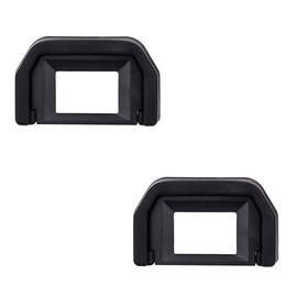 JJC 2 Pack Eyecup for Canon Kiss X10 X7i X7 X6i X5 X4 X3 X2 9000D F X50 X70 X90 Ef Compatible