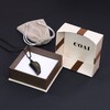 COAI Surfer Necklace Sharpener Pendant, Golden Obsidian, Obsidian