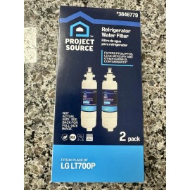 Project Source 🥥 Project Source  LT700P Twist-in Water Filter For LG 2-Pack 🥥