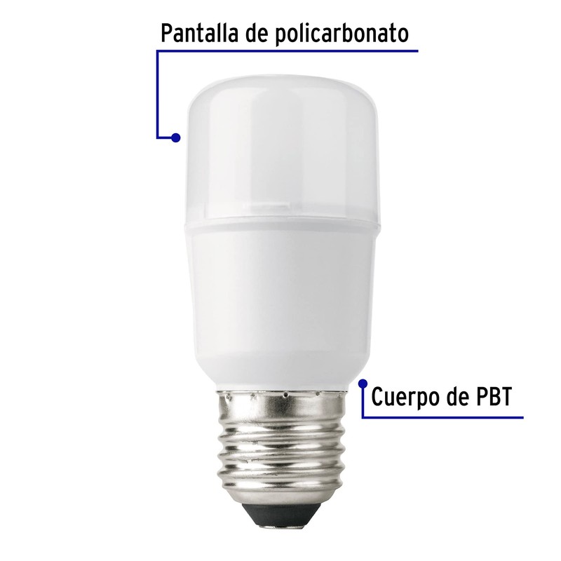 Volteck LED-60S, Lámpara de LED tipo barra 8 W luz