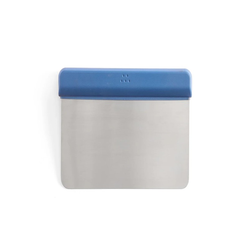Misen Stainless Steel Bench Scraper - Versatile Food Scraper with