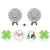 Golf Ball Markers and Hat Clip Magnetic Value Set for