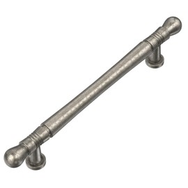 Alzassbg 10 Pack Weathered Nickel Cabinet Pulls,5 Inch(128mm) Hole Center Kitchen Cabinet Handles for Cabinets and Drawers AL3089