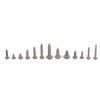 240Pcs Self Tapping Screws Cross Pan Head Stainless Steel M3