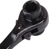 Boxonly Ratchet Podger Spanner Quick Release Erecting Scaffold Tool Double