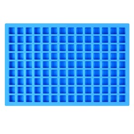 Square Silicone Candy Molds - Mini Silicone Molds for Hard Candy, Chocolate, Gummy, Caramel, Ganache, Ice Cubes (3)