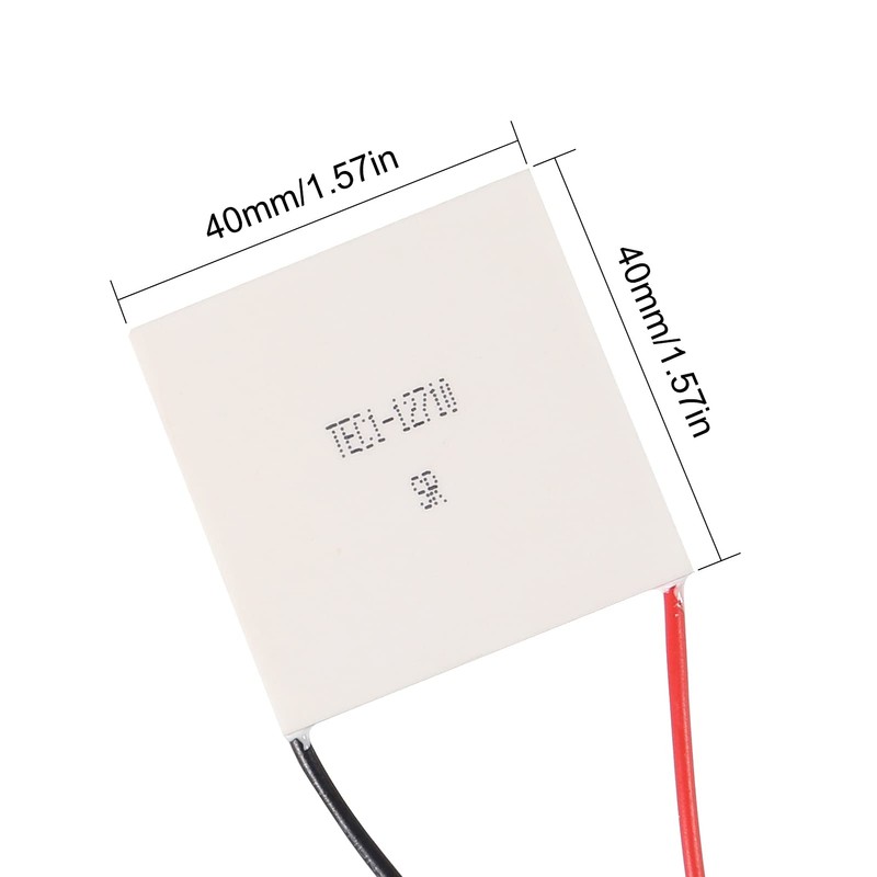 UMLIFE 6pcs TEC1-12710 12V 10A 92W 40MMX40MM Heatsink Thermoelectric Cooler