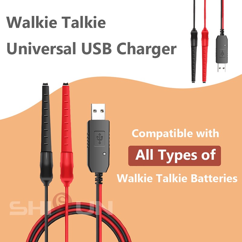 BF-F8HP Two Way Radio USB Charger Universal 3.4V-7.4V Auto Match