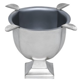 Stinky Cigar Ashtrays Box Pressed Ashtray, Brushed Silver