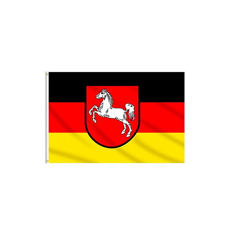 Lixure Lower Saxony Flag 5 x 8 ft (150 x