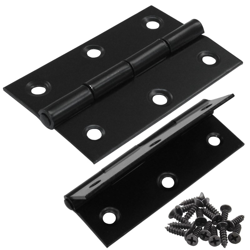 Luomorgo 12 Pack 2.5 Inch Mini Hinges Butt Hinges, Stainless