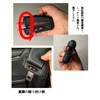 [Black 2-Piece Set] Car Seat Belt Buckle Cover Compatible with
