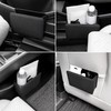 Foldable Car Trash Bin for Door & Seat-Back Storage –