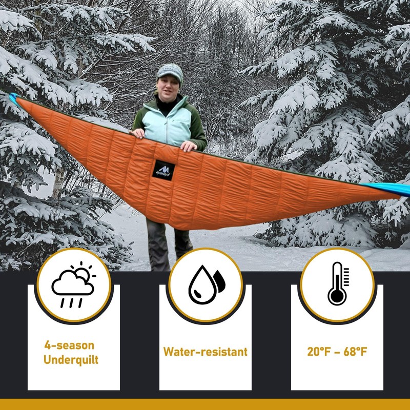 AYAMAYA Single & Double Hammock Underquilt Full Length Big Size
