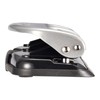 PaperPro Bostitch Office inPRESS 12 Reduced Effort Three-Hole Punch, Silver/Black