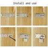 Door Padlock Hasp Heavy Duty Stainless Steel Padlock Hasp and