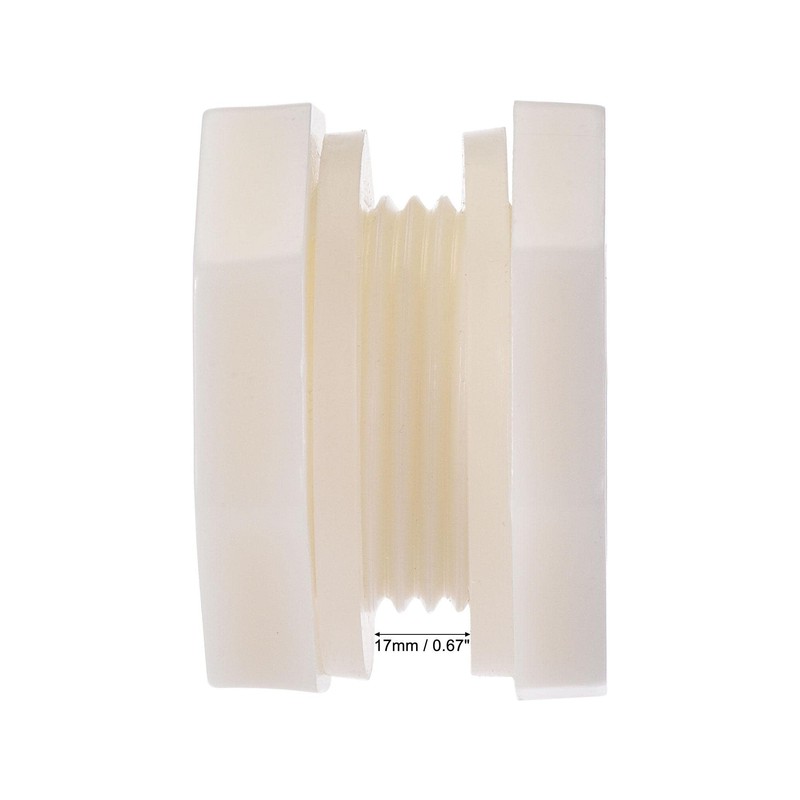 sourcing map Spigot Faucet Kit ABS G1/2 Female Bulkhead Fitting