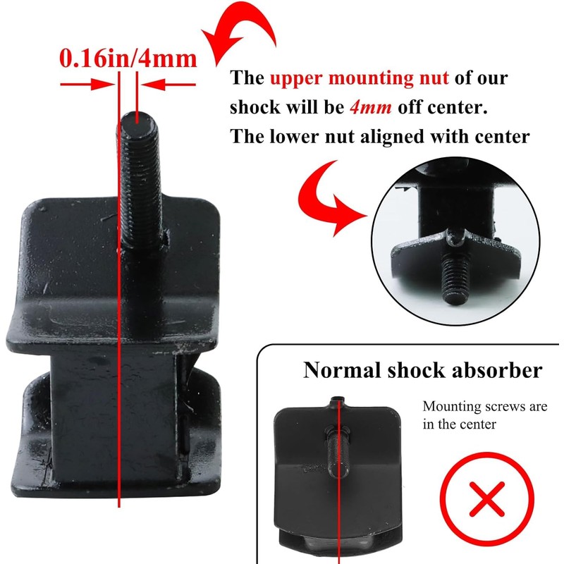 abliubale Generator Anti Vibration Rubber Mount for 2500 3000 3500