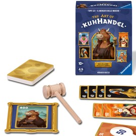 Ravensburger 23025 - Kuhhandel 40th Anniversary Edition - Card Game from 10 Years, Game for Children, Adults and Families, for 3-5 Players