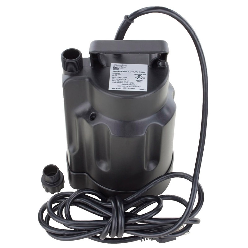 Hoosier Submersible 1/4HP Utility Pump