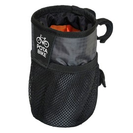 POTA BIKE Handle Center Pouch for Brompton Drink Holder/Accessory Case (Gray)