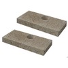 Quadra-Fire QuadraFire Replacement Brick with Holes Pkg of 2 (SRV436-0380)
