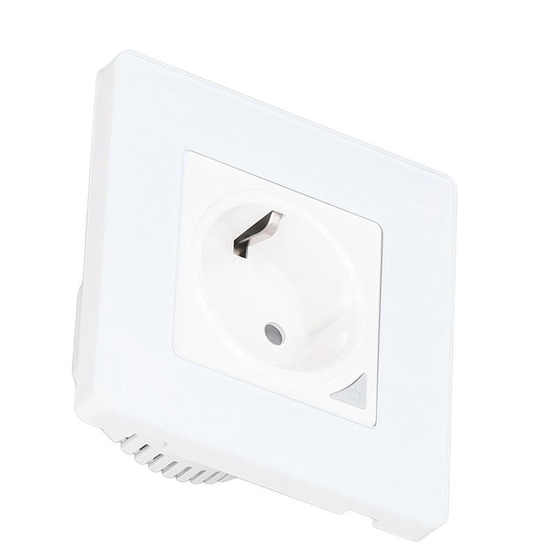 In Wall Smart Outlet 2.4GHz Wifi Socket Waterproof Remote Control