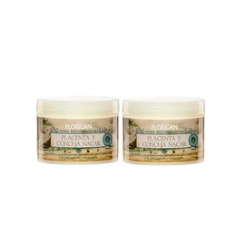 Crema Rejuvenecedora Colágeno, Placenta y Concha Nácar Florigan® 350g 2 Piezas Previene el Envejecimento.