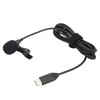 Wireless Lavalier Microphone ‑34dB Metal Lapel Mic for Insta360 ONE