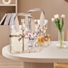 IETWATE Pack of 2 Clear Gift Bags, Transparent Bag with