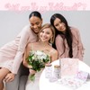 Meanplan 6 Pcs Bridesmaid Proposal Gifts Pink Bow Will You