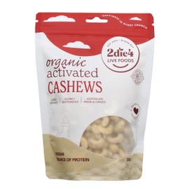 2Die4 Live Foods Activated Organic Cashews 300g