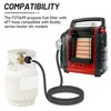 F273699 Propane Fuel Filter with 12FT Hose, for Buddy Series