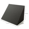 Large Bass Trap Acoustic Foam Corner, 4 Pack Delta Bass